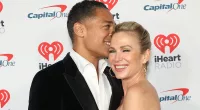 TJ Holmes and Amy Robach attend showbiz bash as couple for first time