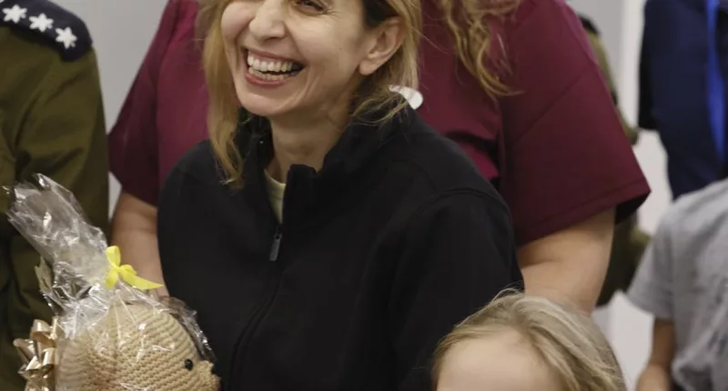 Danielle Aloni has opened up on the terrifying moment she and her daughter were kidnapped at their home on October 7