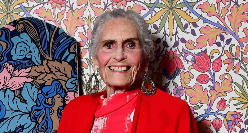 The world's oldest model, 95, reveals the secret to her youthful looks