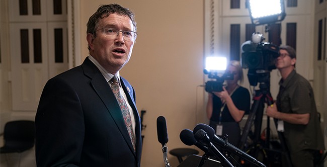 Thomas Massie Eviscerates Witness Claim That Government-Funded Censorship Is a 'Conspiracy Theory'