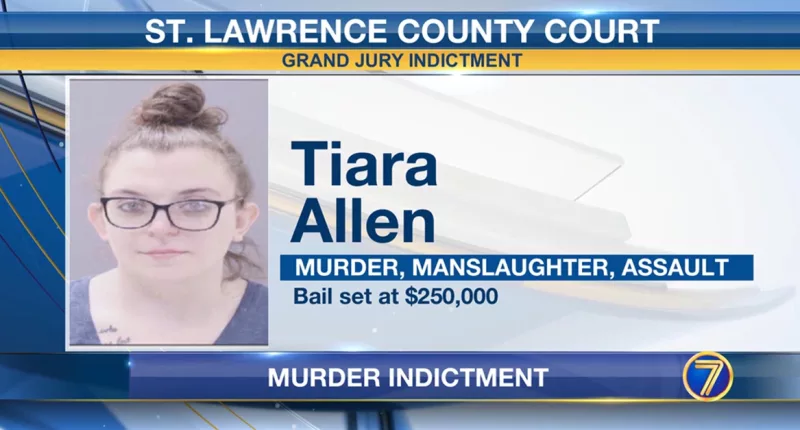 Tiara Allen indicted for murdering baby Conway by shaking