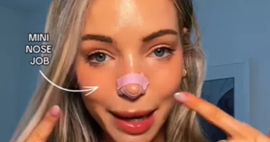 TikTokers baffled by beauty influencer's claims about 'nose taping'