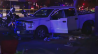 Truck crash disrupts Christmas parade in California: police