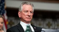 Tuberville receives backup from House conservatives as military holds near end 
