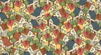 Can you spot the only home with a 'for sale' sign?