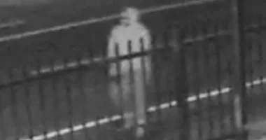 A suspected serial killer has been arrested one day after police released eerie footage of him