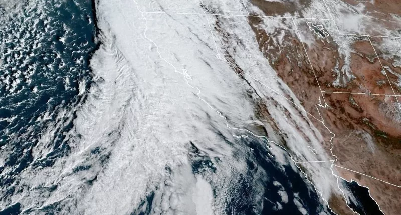 Amazing satellite photos show 'Pineapple Express' atmospheric rivers