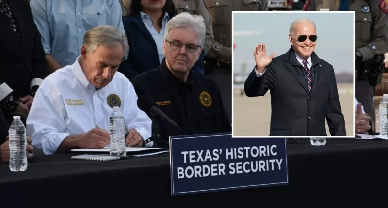 Biden sues Texas over illegal border crossing law