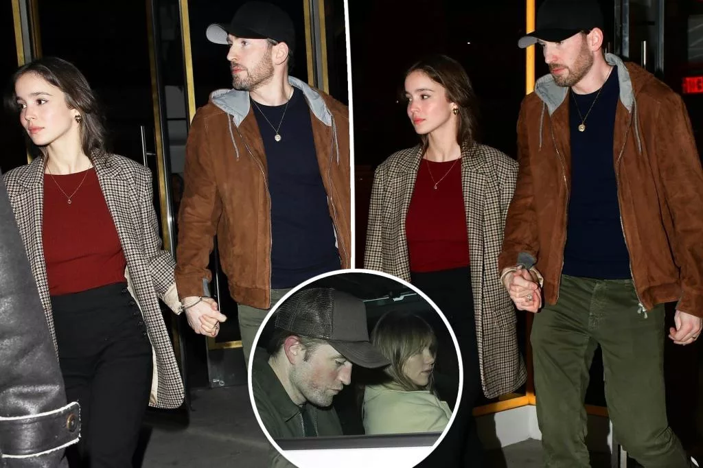 Chris Evans and Alba Baptista have date night with Robert Pattinson and Suki Waterhouse