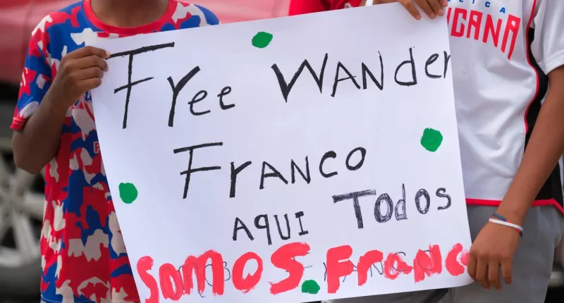 Dominican judge orders conditional release of Rays shortstop Wander Franco while probe continues