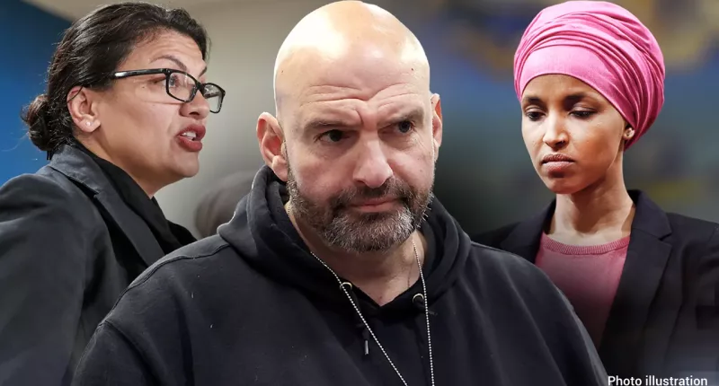 Fetterman wins over some conservative critics after taking on 'Squad' and progressives on Israel, migration