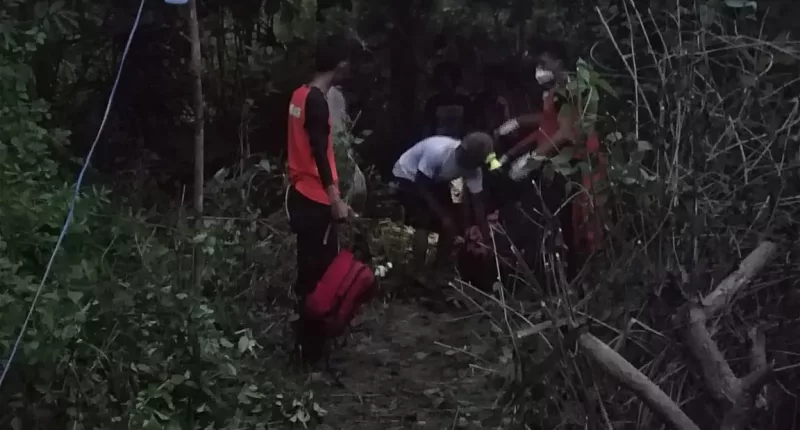A girl of nine was killed by a crocodile in front of her brothers while they were fishing
