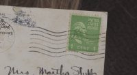 Holiday card postmarked 1950 arrives at Kansas City home