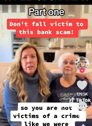 Tracy Martinez, Anderson's daughter has taken to social media to share her mother's struggled with the bank after the scam