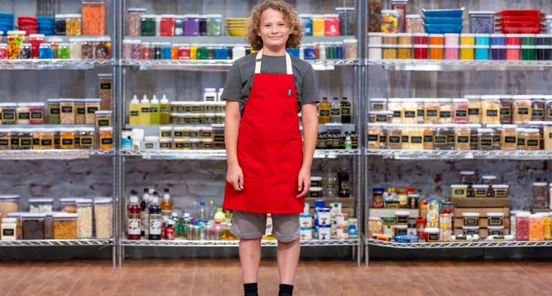 Leland Jackson kids baking