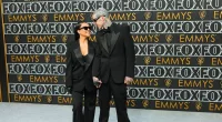 Kourtney Kardashian, Travis Barker Pack on PDA at Emmys Red Carpet