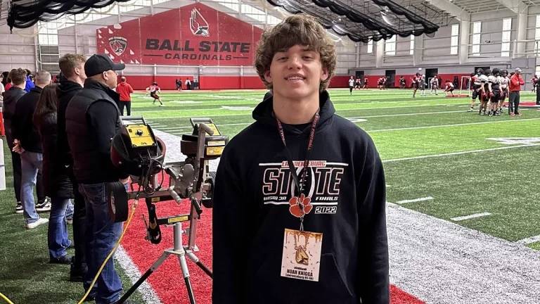 Linebacker Noah Knigga Parents: Coach Ryan And Staci Knigga