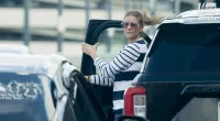 Michelle Troconis, suspect in Jennifer Dulos murder cover-up, seen shuttling people to airport during trial