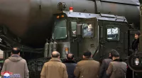 North Korea fires hundreds of artillery shells into disputed border area with South Korea