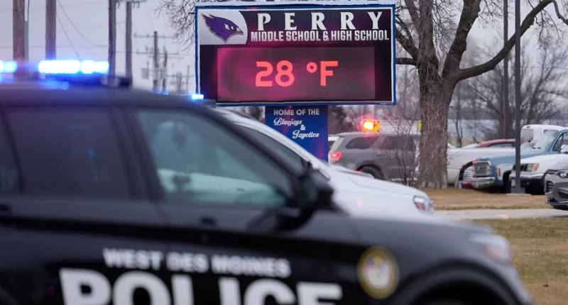 Police investigating active shooter scene at Perry, Iowa, high school