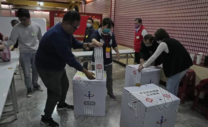 Taiwan ruling party leading in race for presidency according to local media reports