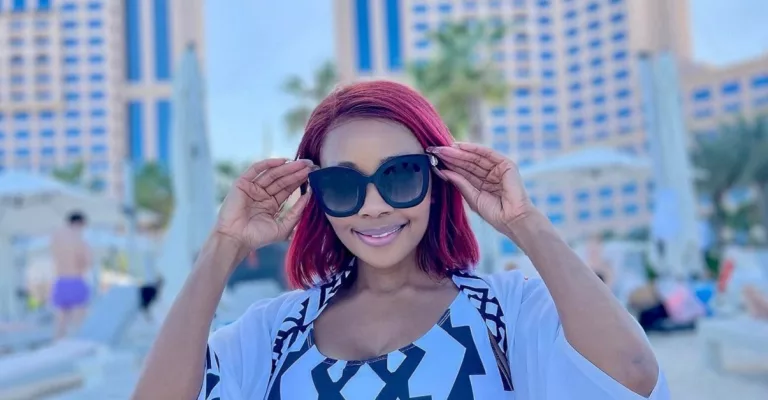 Thembi Seete Child With Her Husband: Is She Married