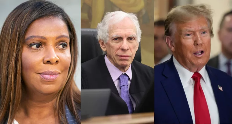 Trump lashes out at end of $370M civil trial