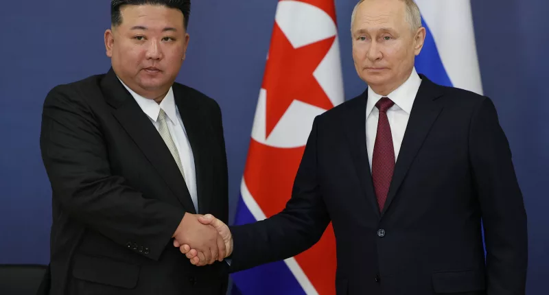 The two leaders had met in Russia last September