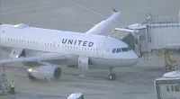 United Airlines jet is forced to make EMERGENCY LANDING