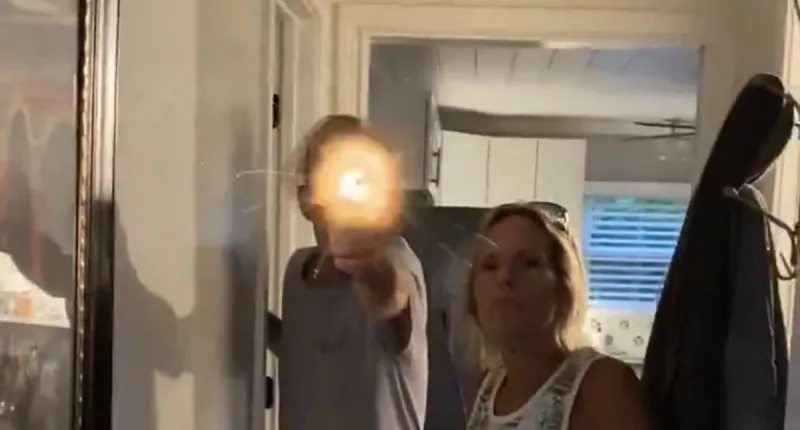Video shows man shoot partner's son (before taking his own life)