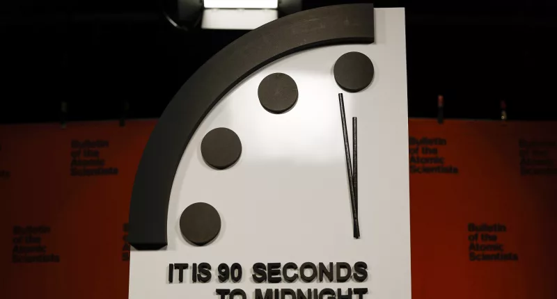 The 2023 Doomsday Clock was as close as it's ever been to midnight