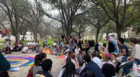 'Bring back our flag': Students protest Pride flag removal at St. Edward's University