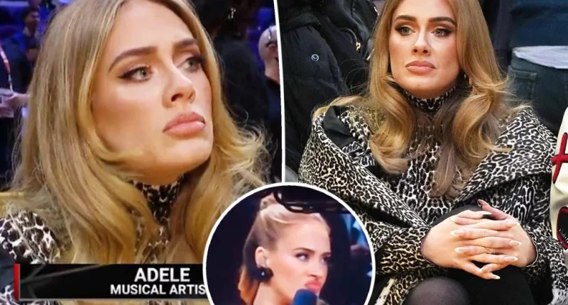 Adele explains viral NBA meme, denies having fillers in her 'naturally big' lips