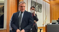 FILE - Brian Steven Smith arrives in a courtroom after a break, Tuesday, Feb. 6, 2024, in Anchorage, Alaska. Smith, who recorded the violent death of an Alaska Native woman on his cellphone, was found guilty of two counts of first-degree murder, Thursday, Feb. 22, 2024, in her death and that of another Alaska Native woman. (AP Photo/Mark Thiessen, File)