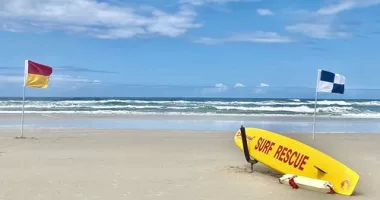 surf life saving patrolled beach