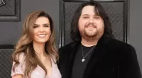 Andraia Allsop &Wolfgang Van Halen 64th Annual GRAMMY Awards on April 03, 2022 in Las Vegas, Nevada.