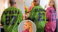 Ariana Grande and Cynthia Erivo sparkle at Super Bowl 2024 in 'Wicked'-themed jerseys