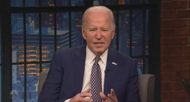 Biden hits back at age critics in softball interview with Seth Meyers