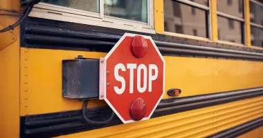Bulloch County student hospitalized after falling from back of moving school bus