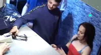 Jake Hill and Chelsea Powell can be seen entering the nightclub