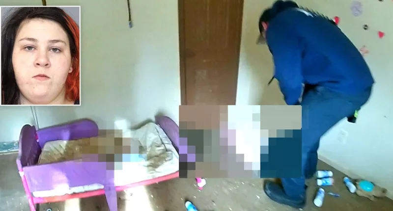 Cops rescue emaciated toddler from deplorable home