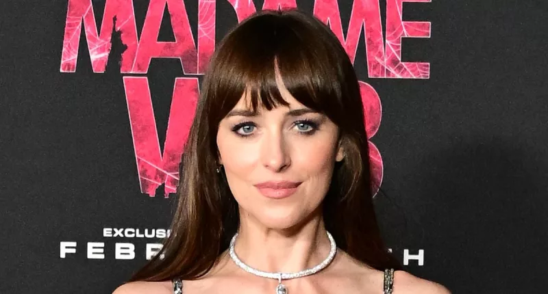 Dakota Johnson dons spider-themed dress at Madame Web premiere in LA