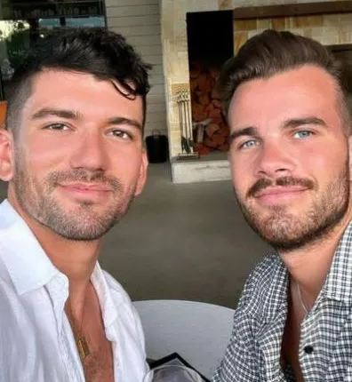 Mr Davies (L) and Mr Baird (R) disappeared on Monday