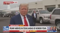 Donald Trump lands at border to visit Eagle Pass