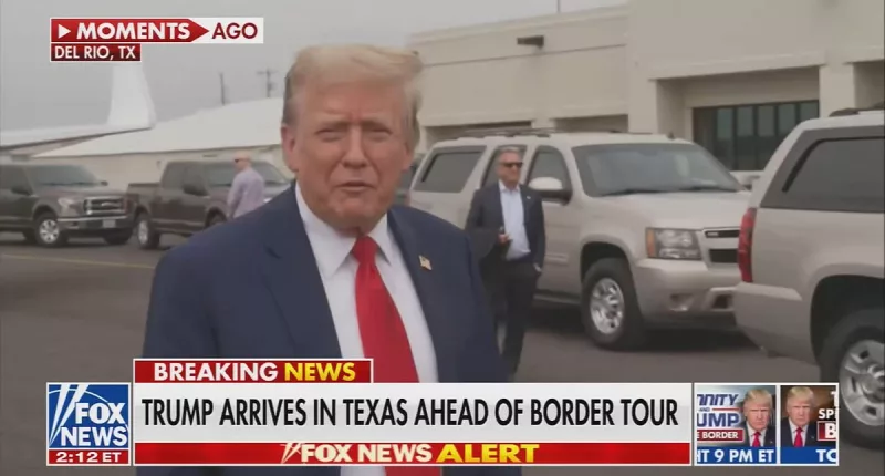 Donald Trump lands at border to visit Eagle Pass