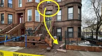 Elderly NYC woman struck dead by falling window façade while shoveling snow