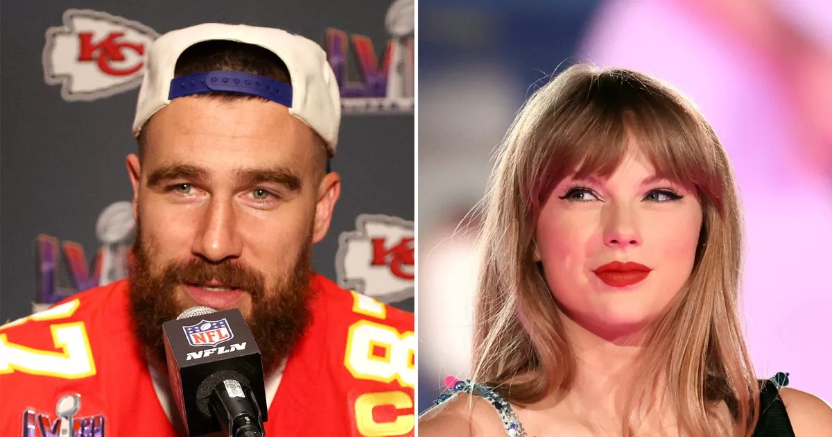 Every Time Travis Kelce Spoke About Taylor Swift at Super Bowl Press Events