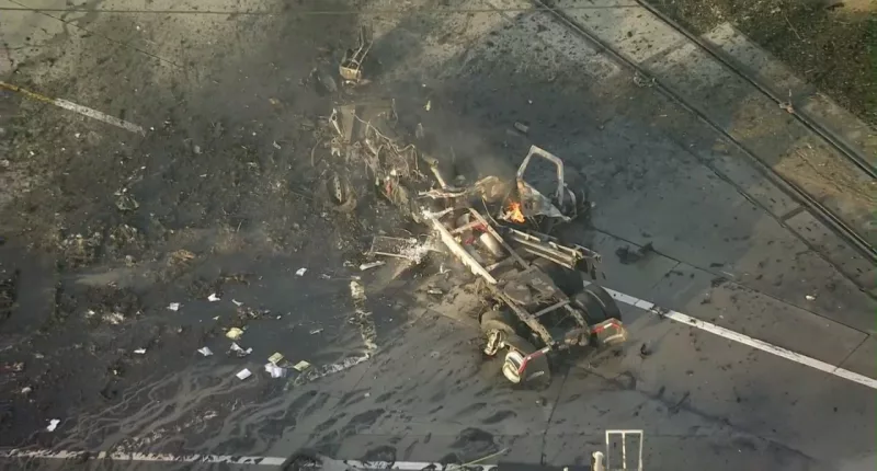 Firefighters in critical condition after cylinder explosion in Wilmington