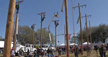 Florida Lineman Competition Rodeo draws lineworkers from across the state to Jacksonville