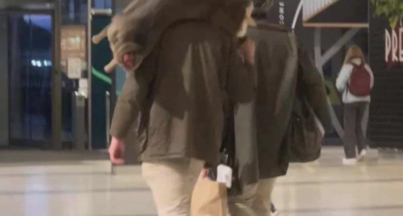 Two posh students paraded the body of a headless deer through a university campus